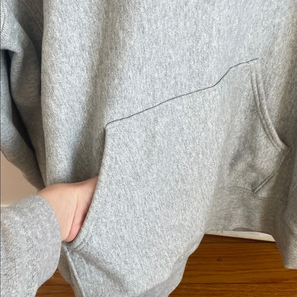 J. Crew Light Gray Men's Hoodie Sweater